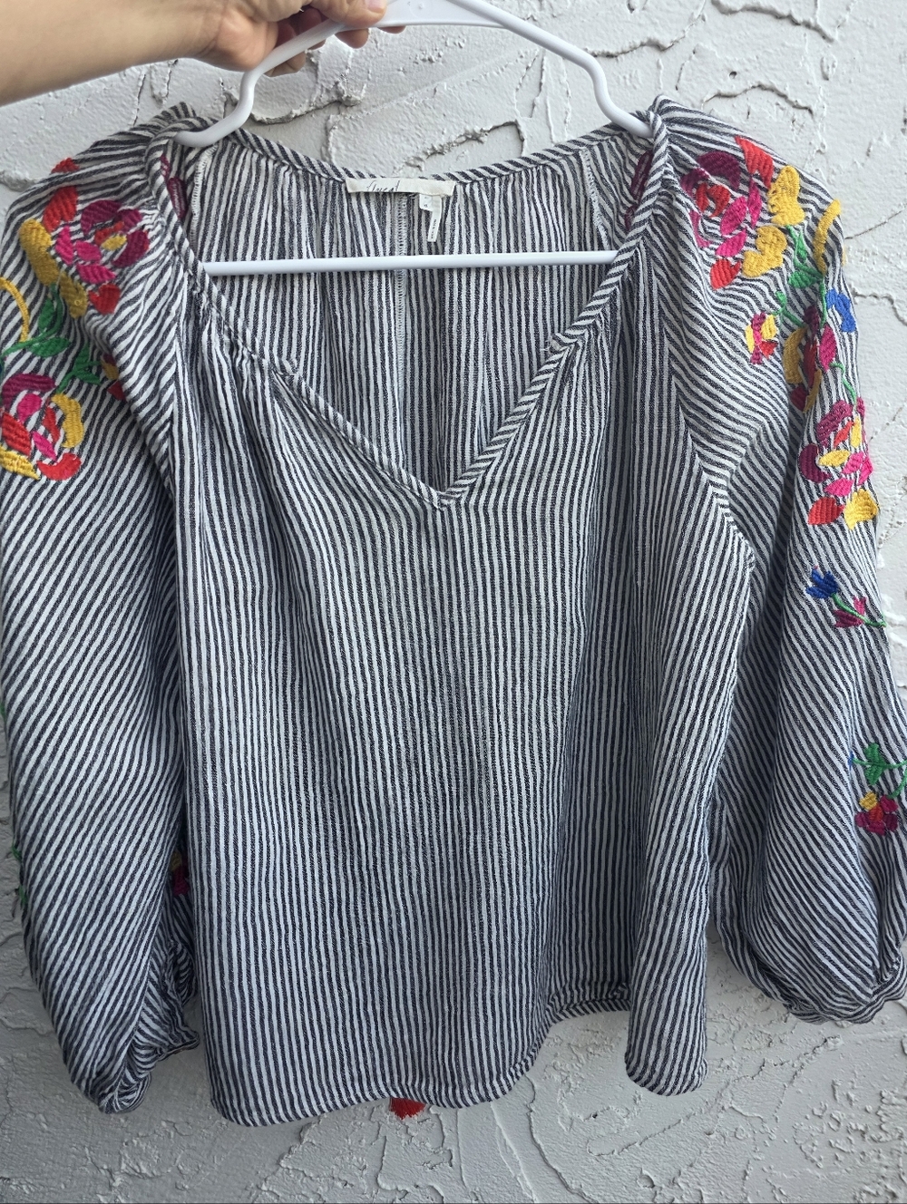 Anthropologie • Floreat • Embroidered • Soleil Top XS